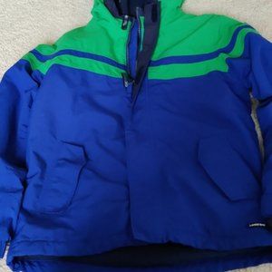 Lands End Boys Winter Coat 10 - 12